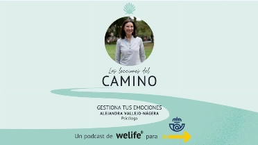 Alejandra Vallejo-Nágera, protagonista del primer capítulo de Las lecciones del Camino. Alejandra Vallejo-Nágera, protagonista del primer capítulo de Las lecciones del Camino.